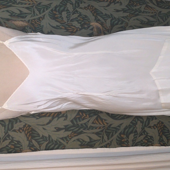 Vintage Cream Chemise Slip - Picture 6 of 10